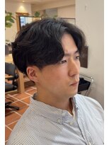 ユニカ バイ ベル 吉祥寺(unica by Belle)&nbsp;毛流れセンターパートパーマ