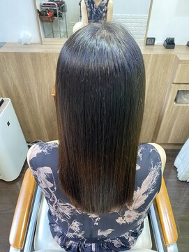 エシカル(ethical) 【髪質改善】弱酸性縮毛矯正/酸性ストレート/地毛風ストレート