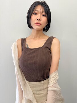 ラウンジ モリオ イケブクロ(Lounge MORIO Ikebukuro) 【morio】大人女性長めのショートヘア♪