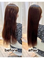 シゲ 自由が丘店(SHIGE) 乾かすだけでまとまる地毛風髪質改善ストレート40代50代縮毛矯正