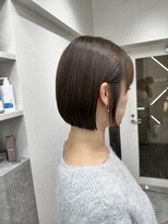 カラット(Carat+)&nbsp;大人ボブ×白髪ぼかしカラー　30代/40代/50代