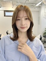 フォト イケブクロ(foto IKEBUKURO)&nbsp;ミディアムレイヤー/大人ヘア/赤み消しカラー/池袋