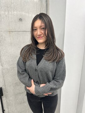カミュー 高岳(CAMUE) レイヤーカット地毛ハイライト