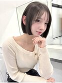 柔らか縮毛矯正×マロンベージュ