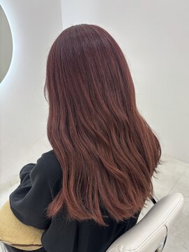 アイニ 天王寺アポロ店(aini) ピンクボルドー×天使の艶トリートメント〈airi〉