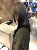 ロット(lot) ホワイト×ネイビー/ルーツカラー