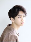 ハーフアップバングショート