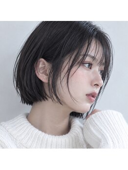 ヘアーサロン カミヤ(hair salon kamiya)の写真/【垂水】カラーやパーマで傷んでしまった髪に、潤いを閉じ込める。思わず触れたくなるような理想の艶髪に