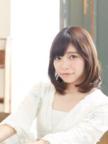 アメリエギャルソン(amelie et garcon)&nbsp;*【amelie】ナチュラルなかわいらしさを引き出すニュアンスボブ*