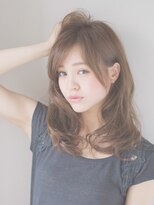 オジコ(ojiko)&nbsp;☆月曜営業☆ojiko.ゆるふわ大人可愛い耳掛けセミディ