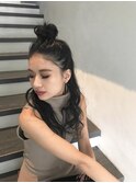 能瀬 おだんごラフアップロングスタイル
