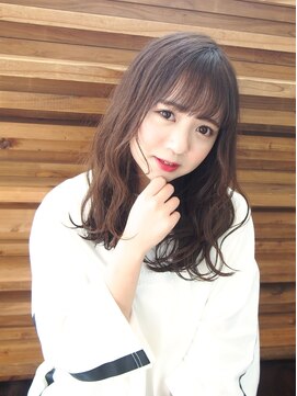 リベラ(LIBERA) 簡単巻き髪ゆるウェーブ×透明感カラー ピンクベージュ