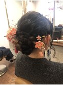 成人式アレンジ