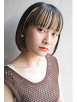 カライング(ing) 20代30代40代50代ひし形丸みひし形ベージュショート