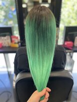 アンリップ ジー(salon unripＧ)&nbsp;h.i  エメラルドグリーン