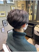 【STAY GOLD新百合ヶ丘】前下がりハンサムショート
