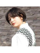 アトリエ フェム(atelier.fem)&nbsp;atelier.fem暗髪もオシャレなショートボブ