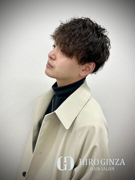ヒロギンザ 五反田店(HIRO GINZA) ツイスパ　2ブロック　五反田　理容室