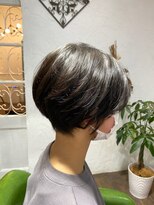 ロア(Loah)&nbsp;スタイリッシュショート/アッシュブラック/グレージュアッシュ