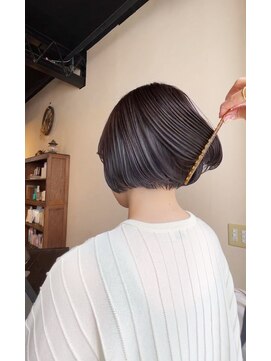 ルポル 大通店(rupolu) アッシュグレーボブ