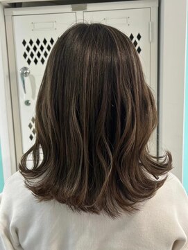 マティーナ ヘアー 池袋(Matina hair) 【セミディ×ナチュラルハイライト】20代30代40代50代