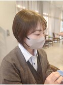 小顔見え顔回りカット