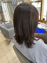 スタジオ アルファプラス 日暮里店(studio α+)&nbsp;ステップボーンカットカットボブショートハイライト白髪ぼかし