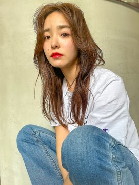 ロンド パルティール 大宮(Lond partir) ブラウンベージュカラーレイヤースタイル