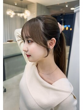 リリー(Lilley) 【西村光平】艶カラー/前髪顔周り/韓国ヘア