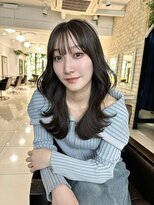 韓国風レイヤーくびれロング