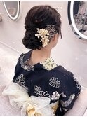 浴衣ヘア【クランソア】ヘアセット/ヘアメ/心斎橋