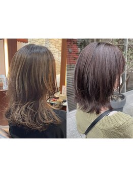 ”大人上品な白髪ぼかし”が人気♪大人女性の髪を知り尽くしたスタイリストが理想のカラーを叶えます。