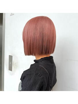 ロンド 表参道店(Lond) イメチェン外ハネボブ美髪ワイドバング/ショートボブ髪質改善