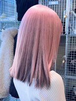 リル ラウム 原宿(LiL Raum)&nbsp;ホワイトピンクカラー/アンブレラカラー／インナーカラー