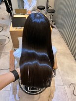 ジーナ 船橋(Zina) 髪質改善*ロングレイヤーグレーベージュ*美髪【Zina船橋】