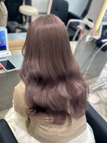パープルグレージュミルクティー
