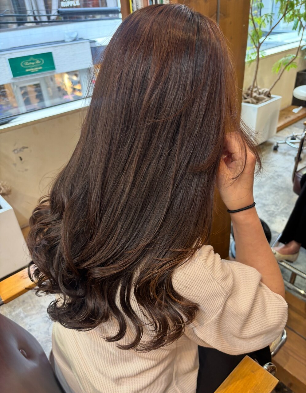 デジタルパーマ 高め位置の簡単スタイリングデジタルパーマ：L174571393｜アークプラス