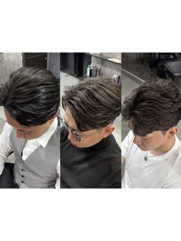 <京成八幡駅徒歩5分>ON/OFFキマる!清潔感×好印象のメンズスタイル*[本八幡/京成八幡/メンズ/眉毛/パーマ]