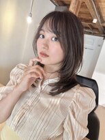 ティーヘア トナリ(t.hair tonari)&nbsp;大人レイヤースタイル/髪質改善似合わせカラー/2wayバング