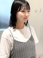 ノア 四条大宮店(noah)&nbsp;濡れ感×外ハネで朝楽ヘアに変身20代30代