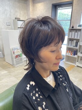 クーロン(Qoolon) short × wolf × bob line × 3Dカラー☆