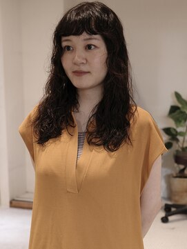 ウィム(wim) " ロングウェーブ "/パーマ/ロングパーマ/ウェーブパーマ