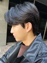 リークフー(Ree cu fuu)&nbsp;秋メンズヘア！韓国風フェザーパーマシースルーマッシュ