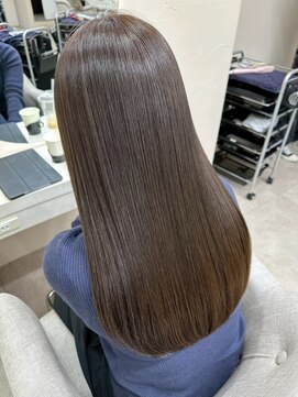 オズ 郡山駅前店(OZ) 郡山話題の髪質改善で周りと差がつくカラーラベンダーグレージュ