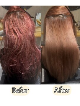 ヨンサンキュウ(439) 湿度に負けない！圧倒的な艶感【髪質改善トリートメント】