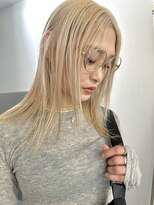 カシェル トウキョウ(Cashel Tokyo)&nbsp;ムラシャン仕上げ/ブロンド/抜きっぱなしケアブリーチ