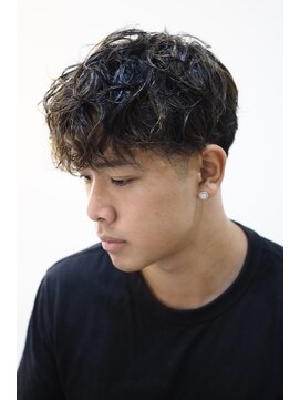 ヨシザワインク プレミアム 横浜 桜木町店(YOSHIZAWA Inc. PREMIUM) 刈り上げツーブロナチュラル無造作マッシュメンズ