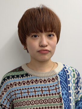 エアー 横浜(AIR) 【寺本】マッシュショートブリーチ暖色カラー!