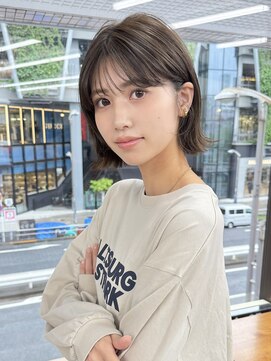 ガーデン 渋谷(GARDEN) 大人ガーリーダークアッシュ小顔ヘア似合わせカット