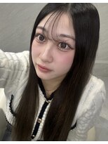 ミヨン 京橋店(miyon)&nbsp;韓国レイヤーカット×暗髪カラー×髪質改善